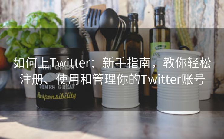 如何上Twitter：新手指南，教你轻松注册、使用和管理你的Twitter账号