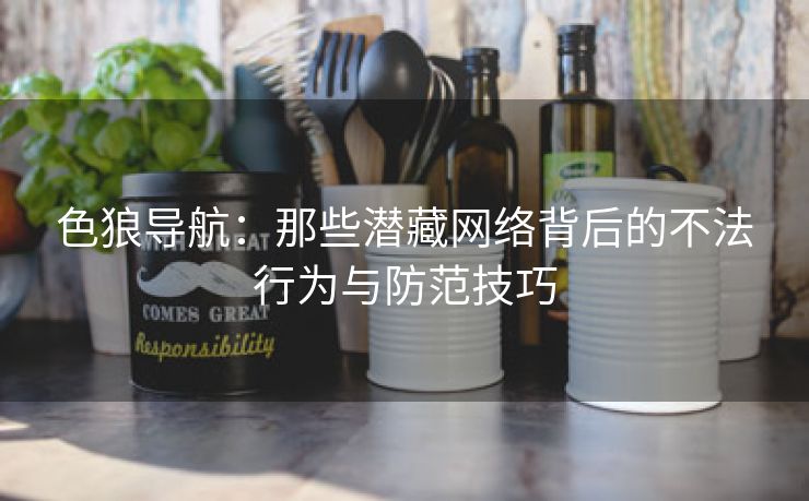 色狼导航：那些潜藏网络背后的不法行为与防范技巧