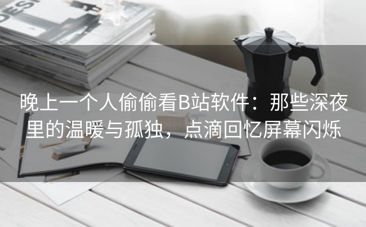 晚上一个人偷偷看B站软件：那些深夜里的温暖与孤独，点滴回忆屏幕闪烁