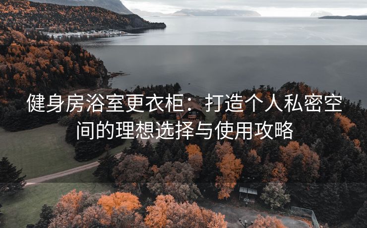 健身房浴室更衣柜：打造个人私密空间的理想选择与使用攻略