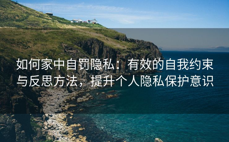 如何家中自罚隐私：有效的自我约束与反思方法，提升个人隐私保护意识