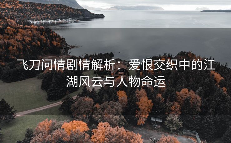 飞刀问情剧情解析：爱恨交织中的江湖风云与人物命运