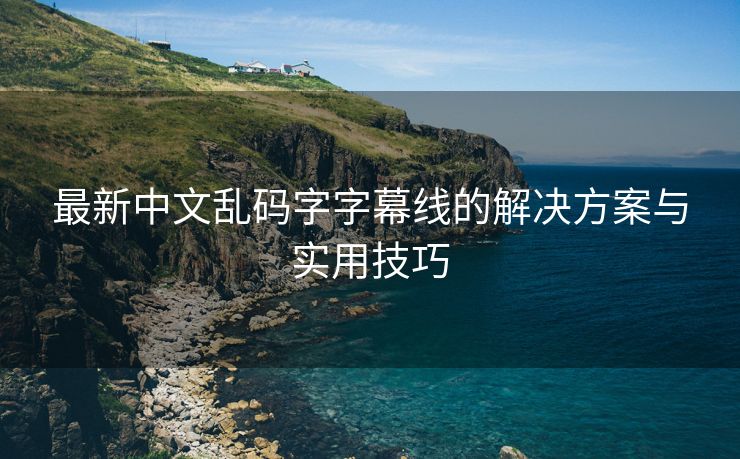 最新中文乱码字字幕线的解决方案与实用技巧