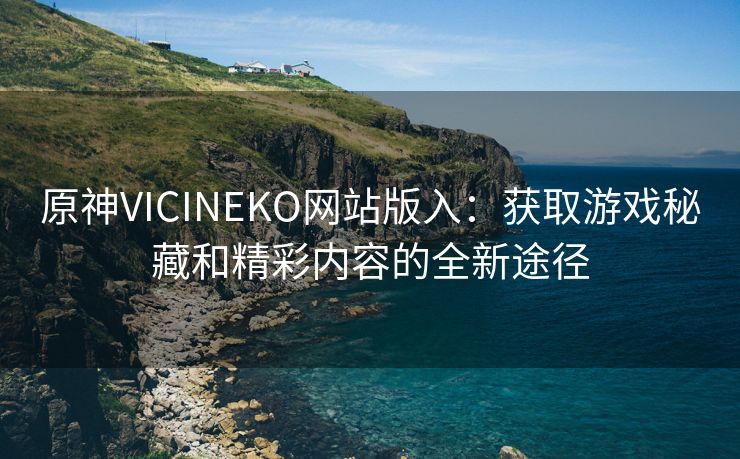 原神VICINEKO网站版入：获取游戏秘藏和精彩内容的全新途径