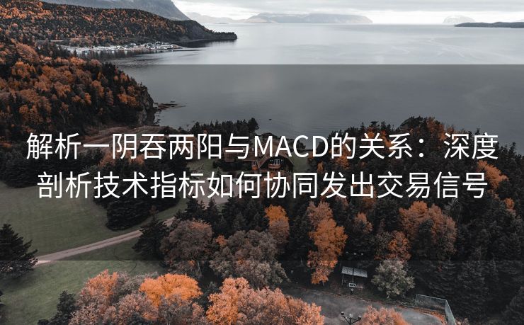 解析一阴吞两阳与MACD的关系：深度剖析技术指标如何协同发出交易信号