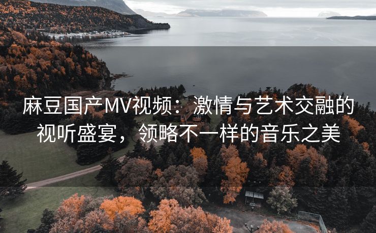 麻豆国产MV视频：激情与艺术交融的视听盛宴，领略不一样的音乐之美