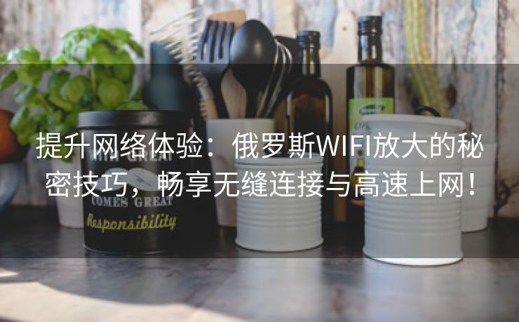 提升网络体验：俄罗斯WIFI放大的秘密技巧，畅享无缝连接与高速上网！