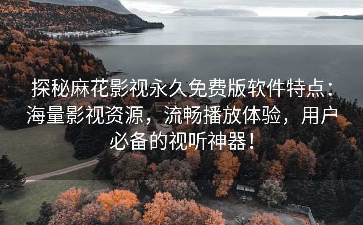 探秘麻花影视永久免费版软件特点：海量影视资源，流畅播放体验，用户必备的视听神器！