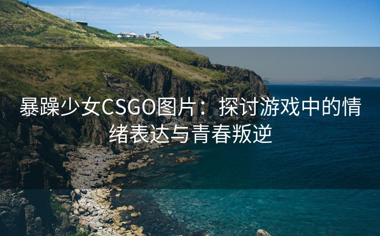 暴躁少女CSGO图片：探讨游戏中的情绪表达与青春叛逆