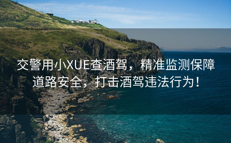 交警用小XUE查酒驾，精准监测保障道路安全，打击酒驾违法行为！