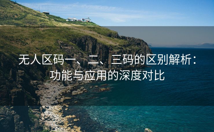 无人区码一、二、三码的区别解析：功能与应用的深度对比