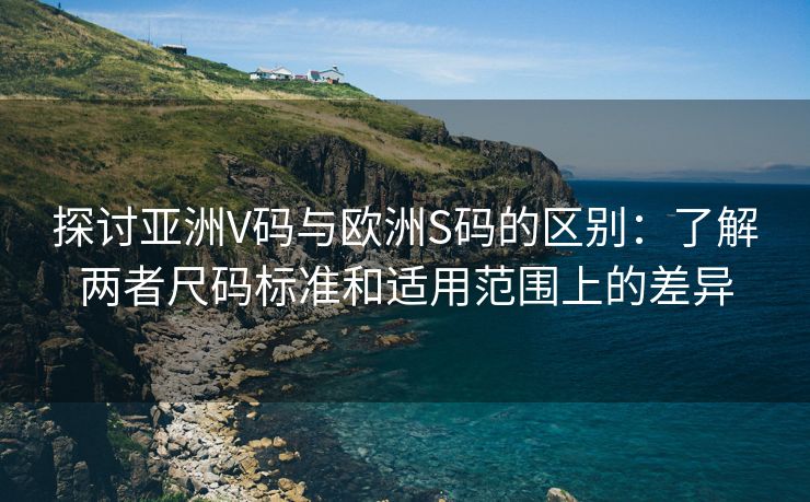 探讨亚洲V码与欧洲S码的区别：了解两者尺码标准和适用范围上的差异