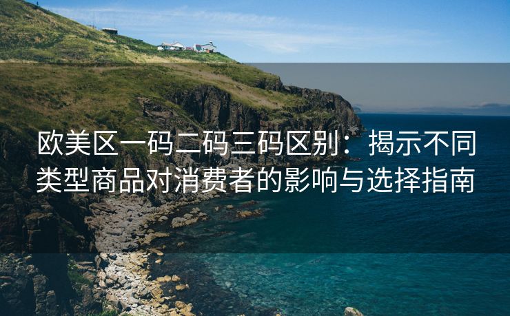 欧美区一码二码三码区别：揭示不同类型商品对消费者的影响与选择指南