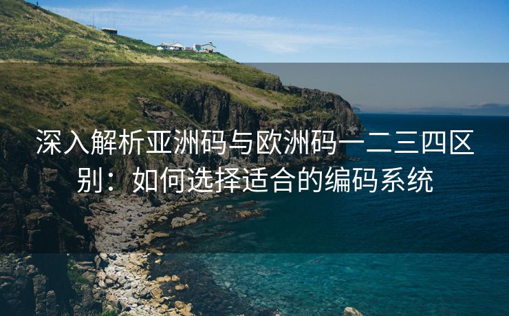 深入解析亚洲码与欧洲码一二三四区别：如何选择适合的编码系统