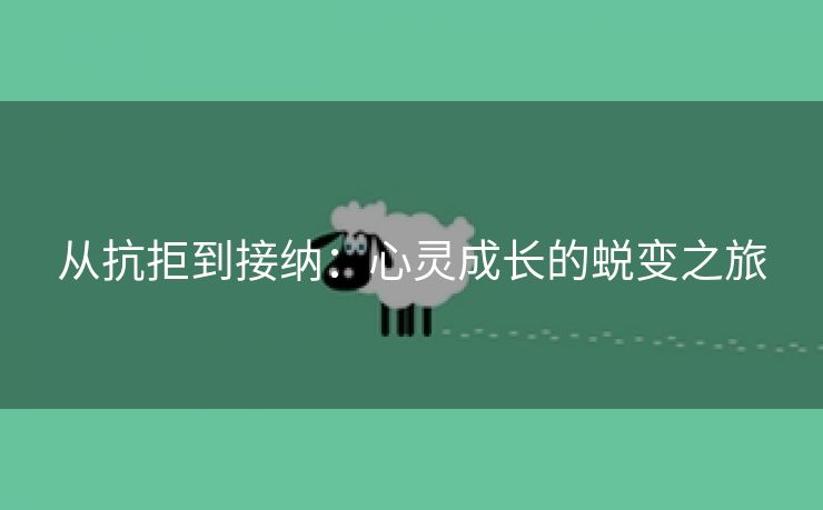 从抗拒到接纳：心灵成长的蜕变之旅